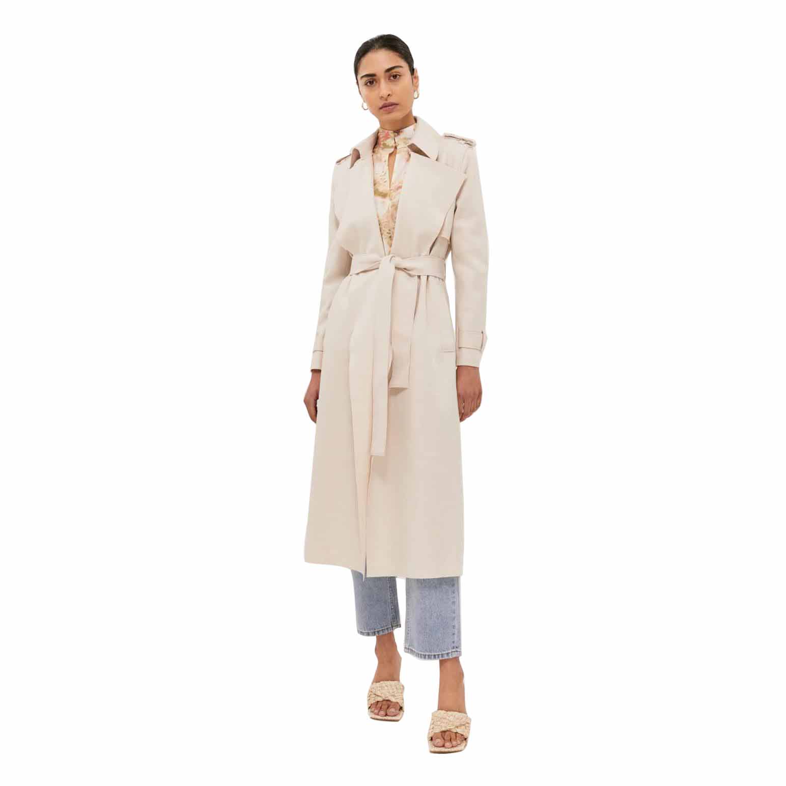 SABA Karla Longline Trench Coat